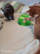 3 Levels Pet Cat Toy Funny Tower Tracks Disc Cat Tracks Toys Training Intelligence Amusement