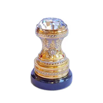 

Jewelry "TABLE PRINT GIFT FOR HEAD" handmade gilded, custom-made