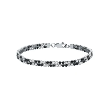 

Silver Bracelet with cubic zirconia sunlight sample 925