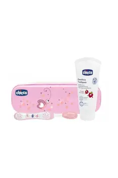 

Chicco Baby Kids Toothbrush Set Pink