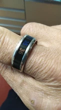 Anillo de acero inoxidable con Sensor inteligente de temperatura corporal, anillo de dedo con Prueba de Temperatura en tiempo Real, exhibición de moda