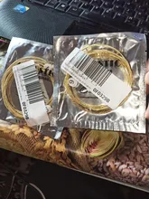 Guitar-String Acoustic-Guitar Practice Steel Nickel-Plated Original with Retail-Bag 6pcs