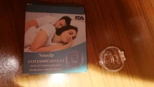 Pinza magnética de silicona para dejar de roncar, bandeja para dormir, dispositivo de protección de Apnea de sueño, dispositivo nocturno con funda