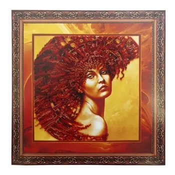 

Av-222 set for embroidery with beads 'abris art' 'stichia ogny', 32*32 cm