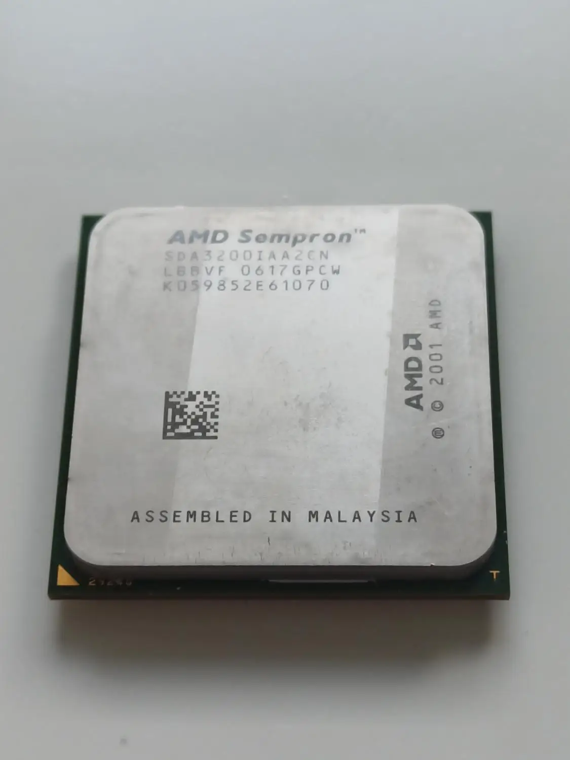 PROCESADOR AMD SEMPRON 64 3200 SDA3200IAA2CN SOCKET AM2 ORIGINAL USADO