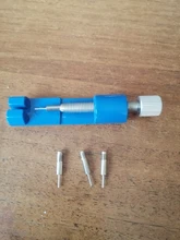 Pratical-Kit de herramientas de reparación de relojes, Kit de herramientas de acero inoxidable, abridor de carcasas, ajustador, pines para brazaletes, correa de reloj, removedor