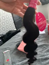 Perstar onda del cuerpo mechones de cabello humano postizo mechones brasileño extensiones de tejido de cabello 1/3/4 Uds Remy extensiones de la onda del cuerpo del pelo 8-28 pulgadas