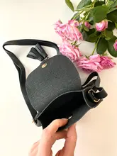 ¡Novedad! Bolso pequeño de hombro para niños y niñas de 7 colores, bolso de cintura de piel sintética dulce para niños, bolsos cruzados