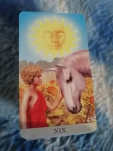 Cartas de Tarot y guía, juego de adivinación del destino, cubierta para fiesta, vacaciones, juegos de mesa