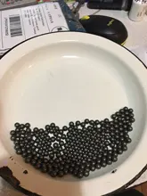 Rodamientos de bolas redondas de acero inoxidable para máquina tirachinas, 200 Uds., 6mm