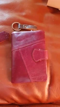 Coin Purse Money-Bag Portomonee Walet KAVIS Genuine-Leather Rfid Small Female Girls Lady