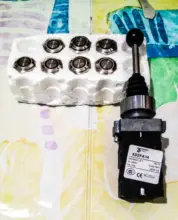 Switch Locking-Latching Momentary Self-Reset Push-Button Metal 16mm Blue 22mm 19mm Short-Pins