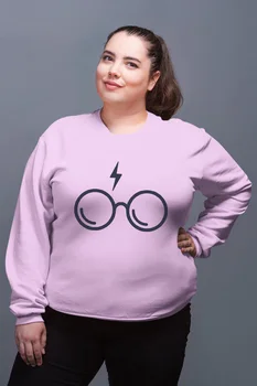 

Angemiel Wear HP Glasses Pink Women Sweatshirts