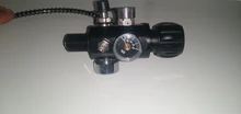 Refill-Adapter Charging-Valve Air-Filling-Station M18x1.5 400bar with 6000psi-Gauge 50cm