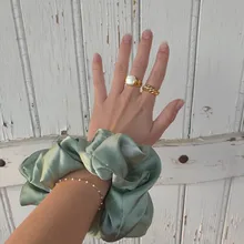 Anillos Croissant de acero inoxidable para mujer, sortija trenzada, anillo de cúpula gruesa, joyería, anillo llamativo