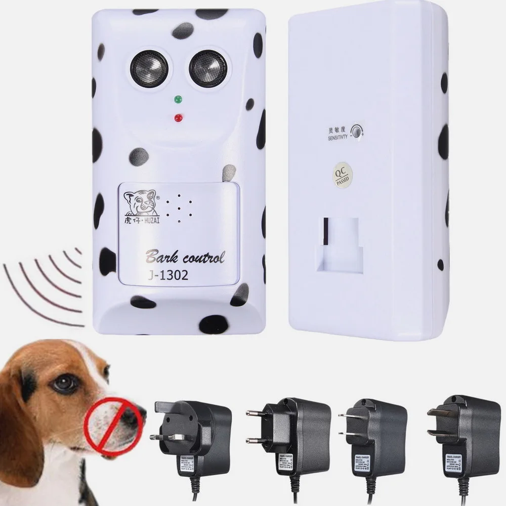 Humanely Ultrasonic Stop Control Dog Barking Anti No Bark Device Silencer Hanger 100g2280