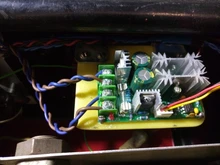 Controlador de velocidad de Motor PWM DC interruptor DC 20A regulador de voltaje de corriente 10-60V PWM Módulo de unidad de alta potencia 60A 12V 12V 24V 36V 48V