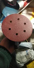 150mm Sandpaper Abrasive-Disc-Hook Grit Wood Aluminium-Oxide 240-Tools-Accessories 180