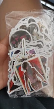 10/30/50/100 unids/pack Anime ataque en Titán pegatinas de grafiti para ordenador portátil de ordenador de monopatín Calcomanía para equipajes juguete