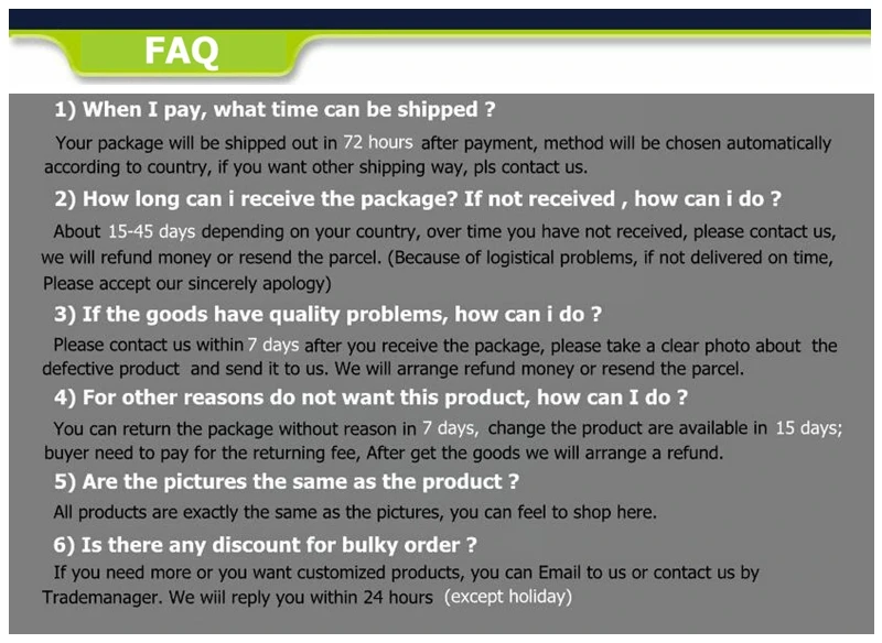 1 FAQ