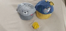 Gorro para bebes de 3 a 12 meses, gorra de béisbol de algodón con estampado de dibujos animados, Snapback, resorte ajustable, para otoño