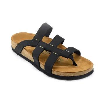 

Forelli Women Nubuck Black Slippers 23235 Made in Turkey Sneaker Slipper Sandal Anatomical Shoes Expert