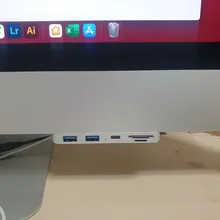 Splitter Computer Rocketek Imac Usb-3.0-Hub Aluminum-Alloy Sd/tf-Card-Reader 3-Port-Adapter