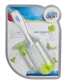 

Ershik for washing bottles and nipple canpol with stand-suction cup