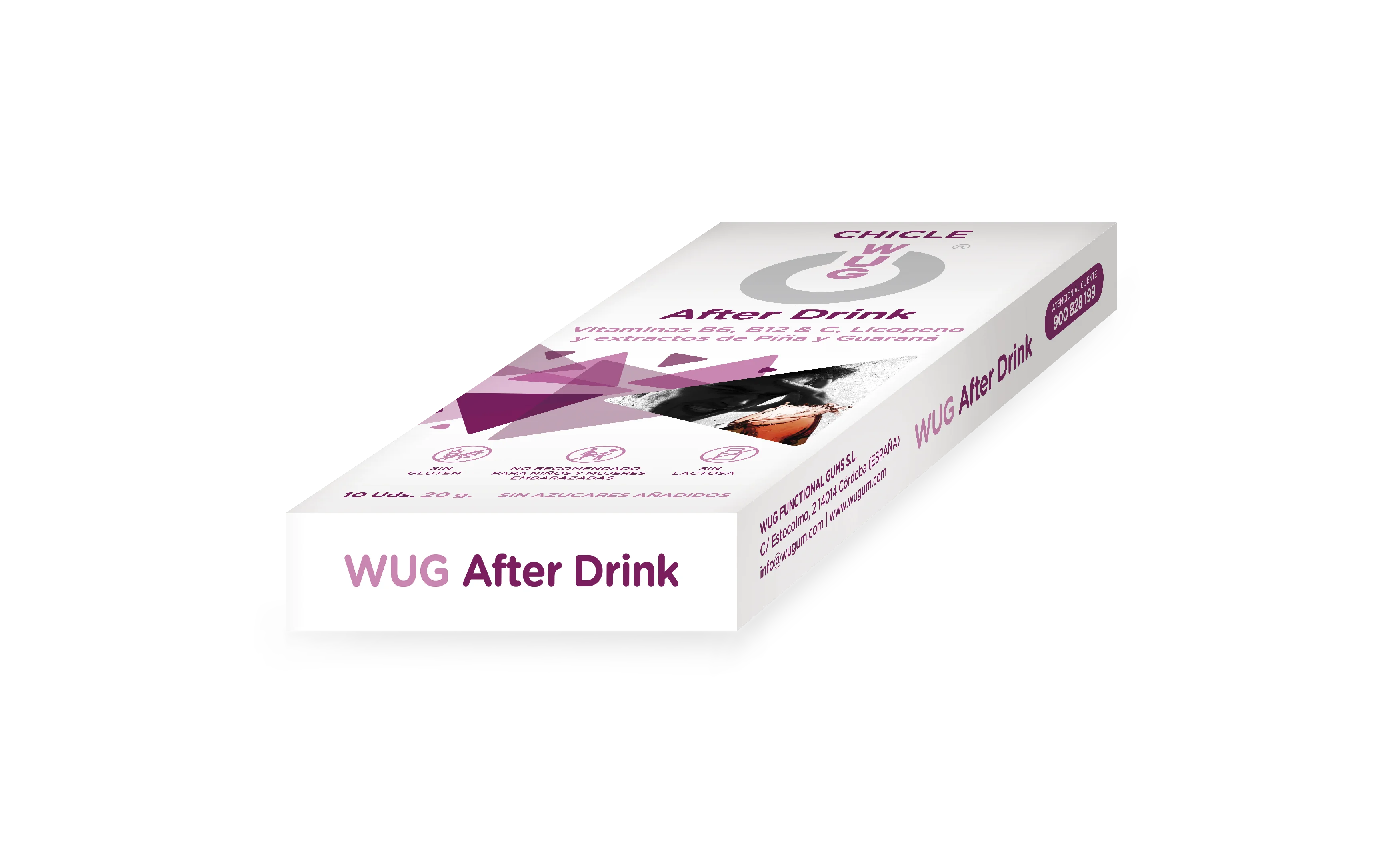 CHICLE QUITARRESACAS WUG 10 unidades