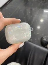 Funda de concha de perla para Apple Airpods 1 2 3, funda de lujo para AirPods Pro, accesorios para auriculares, estuche de auriculares