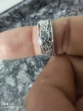 Anillo Vintage de plata fina con cola de zorro para hombre y mujer, Joyería de Halloween de fiesta Steampunk, regalos