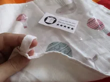 Manta de muselina de 6 capas para bebé, ropa de cama personalizada para recién nacido