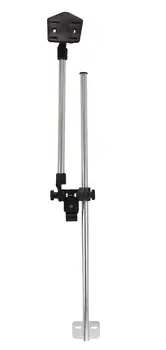 

Rack for echo sounder adjustable with Mount on the grass or board