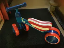 Triciclo para bebés y niños pequeños, andador de bicicleta para niños de 10 meses a 24 meses, para interiores y exteriores