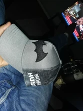 Gorra de béisbol con bordado de El caballero oscuro, sombrero bordado con bordado de Bruce