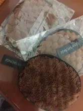 MAANGE-esponja de fibra suave para maquillaje, utensilio para quitar maquillaje, doble cara, fácil de usar