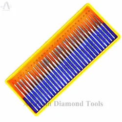 30 шт./компл. 2,35 мм алмазные буровые долото набор, Dremel роторный инструмент сверла Бесплатная доставка