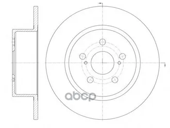 

Disc brake Avensis (99-03) road house art. 687800