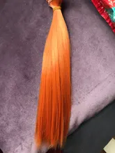 Msiredoll-peluca bjd de cabello para muñeca de pelo lacio, 15 o 20x100CM x 100CM o 25x100CM, 1/3, 1/4, 1/6, Envío Gratis