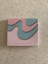 2 unids/par Rosa lentes accesorios de anime de lentes de contacto de Color lentes de Color ojo póngase en contacto con Lenases Yealry UYAAI Anime cosplay