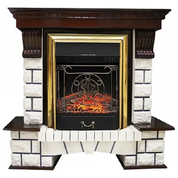 

Каминокомплект Royal Flame Pierre Luxe with очагом Majestic BR (Dark Oak)