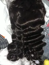 Peluca de encaje transparente HD para mujer, peluca de onda suelta brasileña, pelucas de cabello humano Remy, 13x4, prearrancado con pelo de bebé, 150