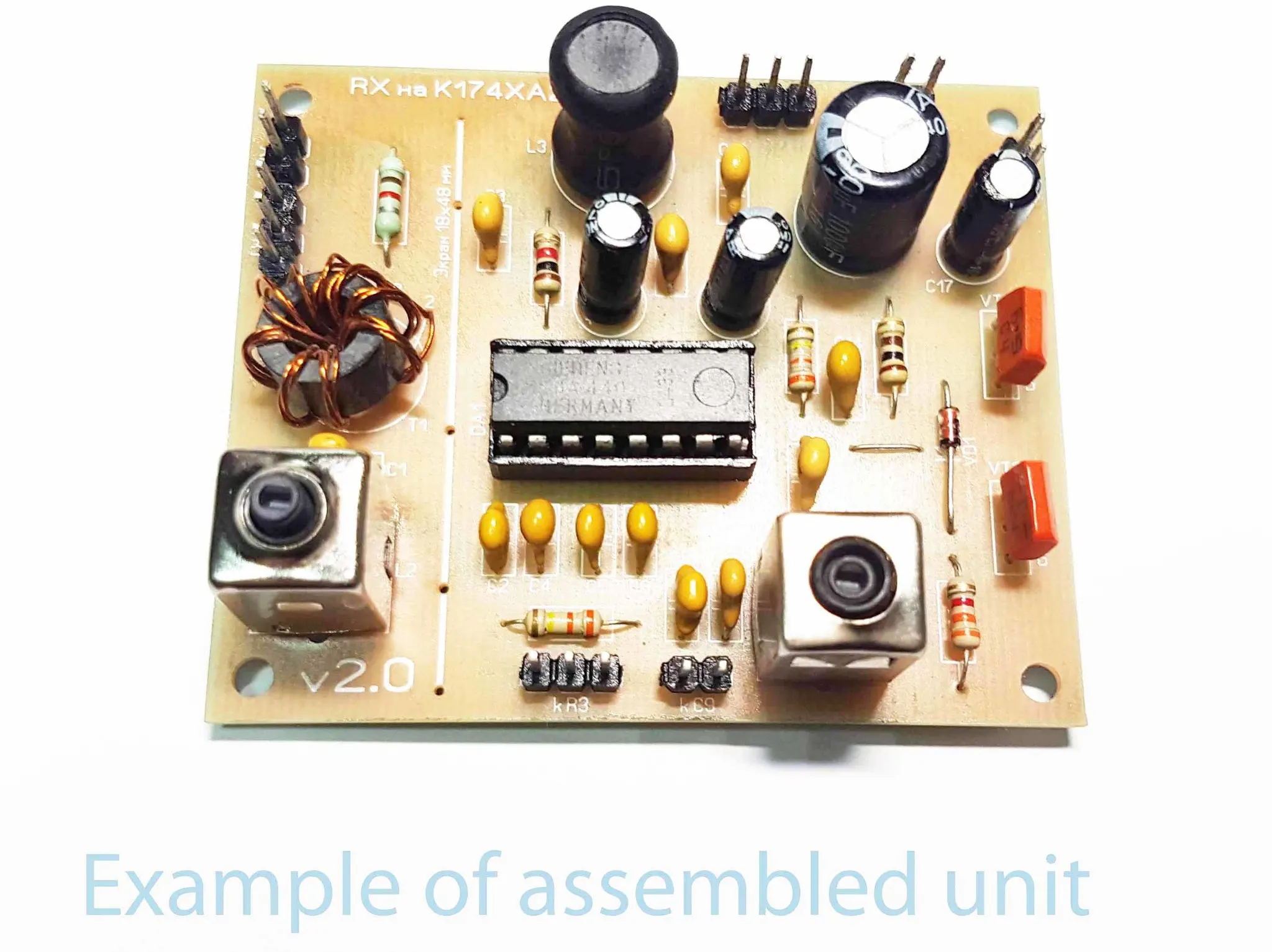 Simple Receiver On Chip К174ха2 (160,80 Or 40 Meters) - Radio - AliExpress