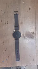 Reloj minimalista de cuarzo para hombre, cronógrafo con correa de malla de acero inoxidable ultradelgado, sencillo, de negocios, a la moda, 2021