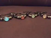 Nuevo Avatar el último maestro aire pulsera REINO UNIDO DE nómada de aire y de la tribu de agua cúpula de vidrio pulsera de regalo