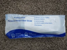 Purificador de agua para exteriores, para acampar, senderismo, supervivencia, portátil, filtro de agua