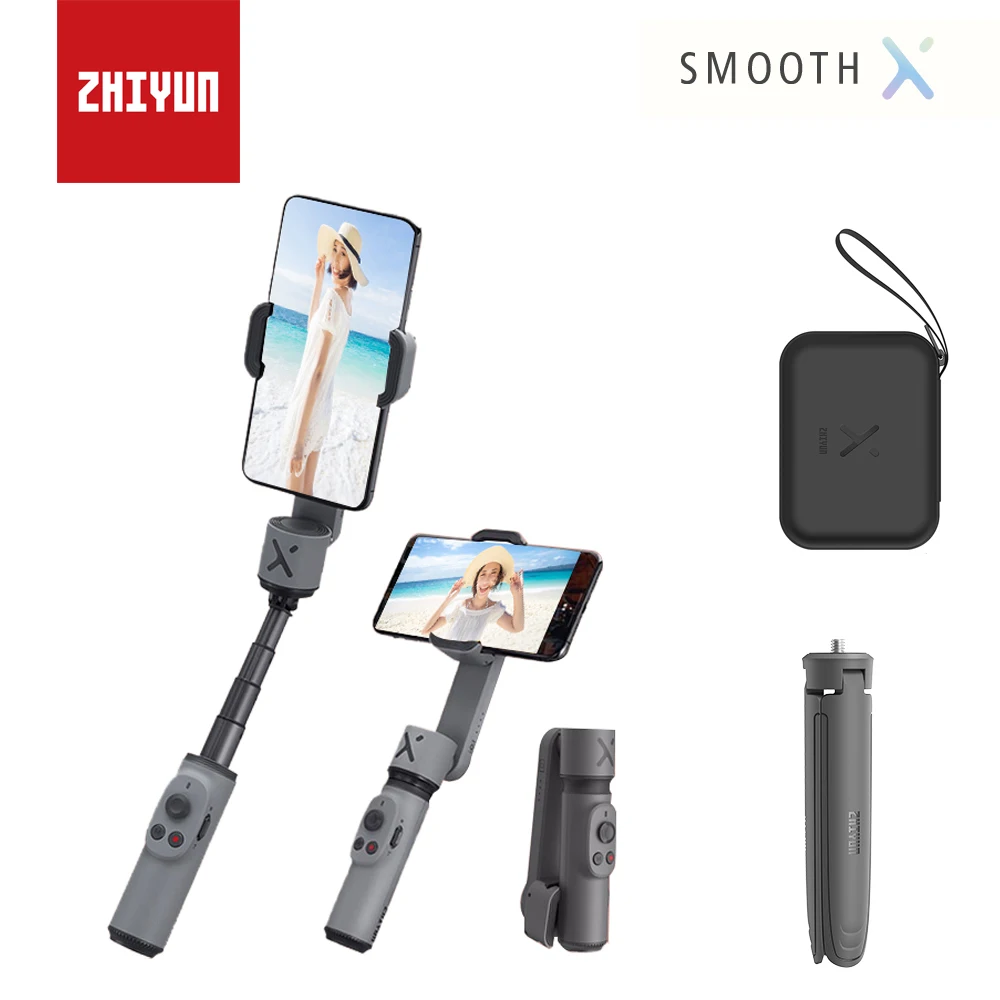Zhiyun Smooth X Портативная Складная селфи палка для смартфона ручной шарнирный