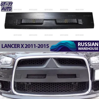 

Front bumper ducts case for Mitsubishi Lancer X 2011-2015 protective molding exterior material ABSplastic styling