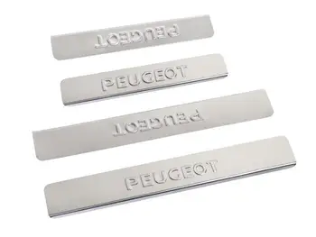 

Door interior door sill PEUGEOT 408, 4007, 308, 3008 (<2016) 308SW (stainless. Steel) (-t 4 PCs)