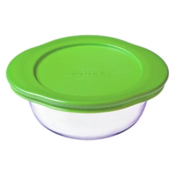 

Hermetic Lunch Box Pyrex C&F Transparent Borosilicate Glass